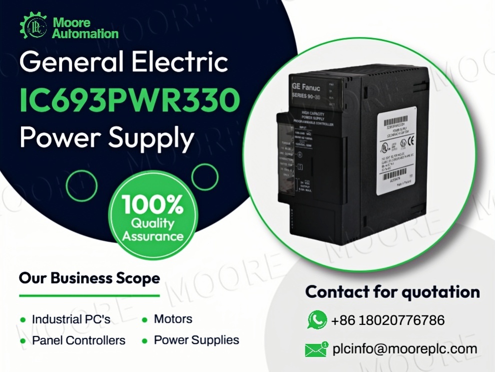 How GE IC693PWR330 Power Supply Simplifies Industrial Spare Parts Management